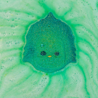 Baby Grinch Bath Bomb
