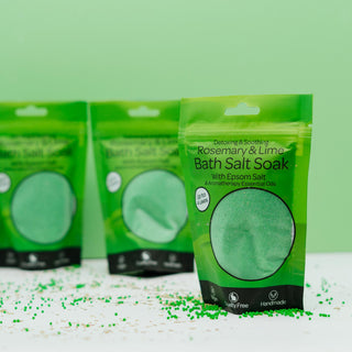 Rosemary & Lime Salt Soak
