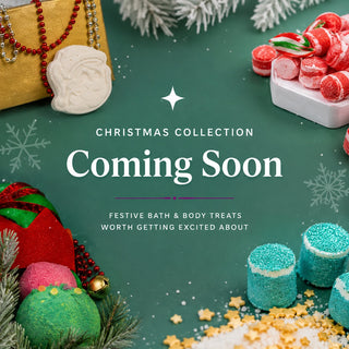 Christmas Bath Bombs, Shower Whips & Bath Products