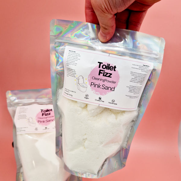 Pink Sand Toilet Fizz