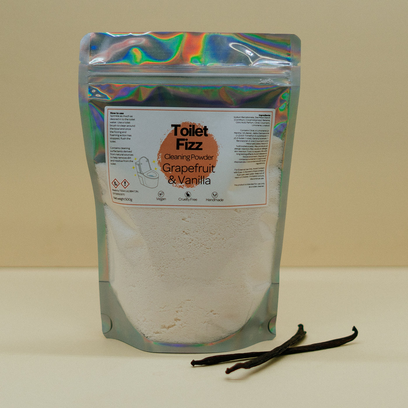 Grapefruit & Vanilla Toilet Fizz