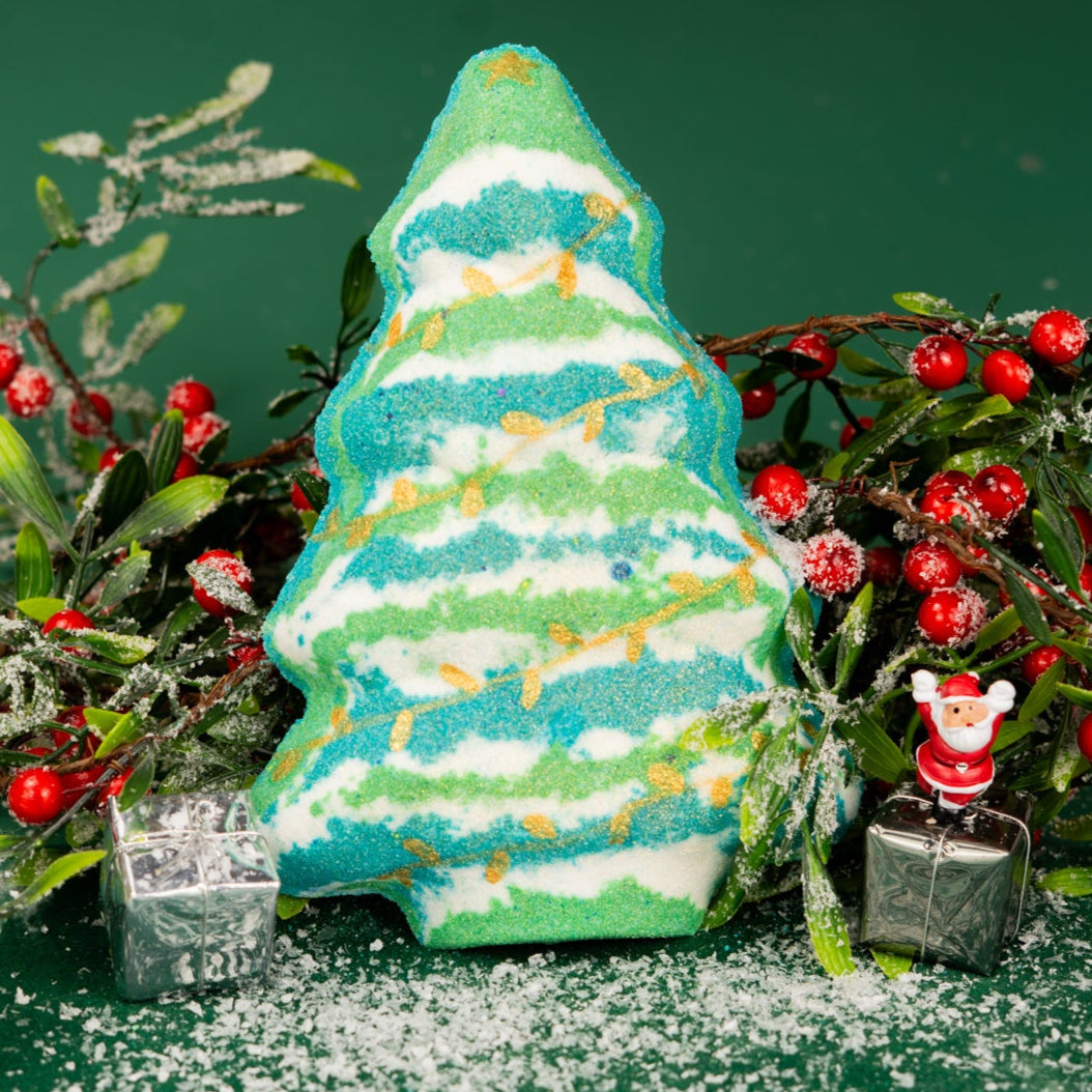 Giant Xmas Tree Bath Bomb