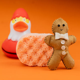 Mini Gingerbread Soap Sponge