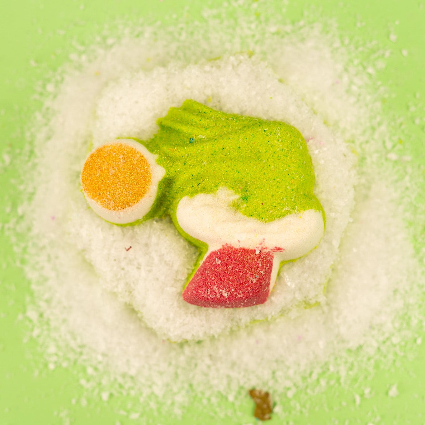 Grinchy Bauble Bath Bomb - Test