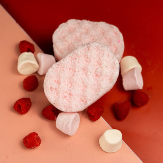 Mini Marshmallow & Raspberry Soap Sponge