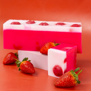 Strawberry Bon Bon Soap Loaf