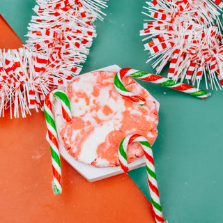 Candy Cane Bubble Block