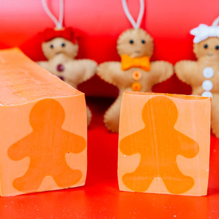 Gingerbread Soap Loaf