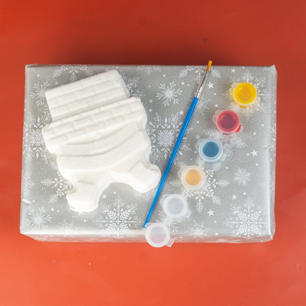 Santa Stuck Paint Your Own Kit