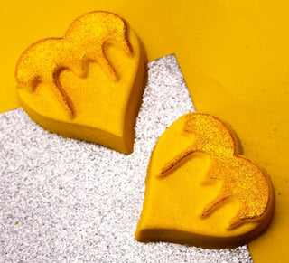 Heart of Gold Bath Bomb