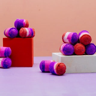 Raspberry Crème Shot Bombs