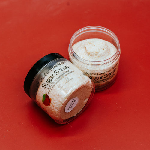 Cocoa Caramel Apple Demerara & Golden Castor Sugar Scrub