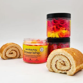 Jam Roly Poly Whipped Soap