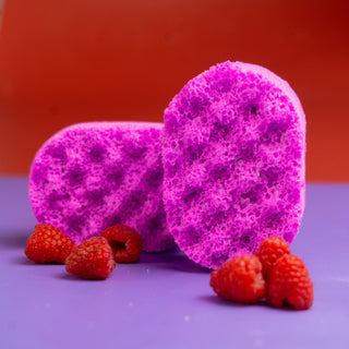 Mini Raspberry Creme Soap Sponge